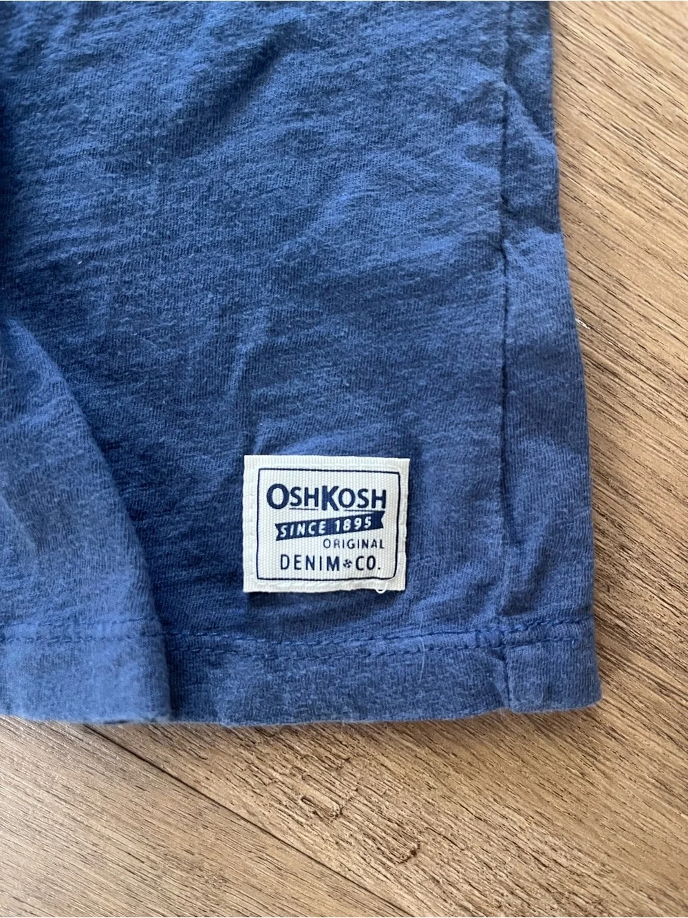 OshKosh B'gosh Navy and Gray Henley Tee for Kids 2T